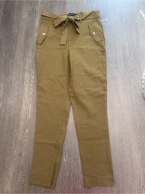 NWT JULES AND LEOPOLD PULL ON SLIM LEG OLIVE TROUSERS - Size Small SKU:270